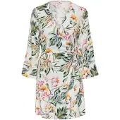 JDY Robe 'JDYSEZEN' bleu marine / jaune / vert / blanc