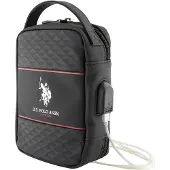 U.s. polo assn. , sac Middle Stripe, noir