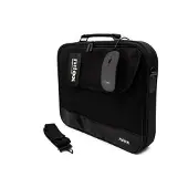 Nilox HARD BAG 15.6" + SOURIS NXMOS5156BK (16", Universel), Sac pour notebook, Noir