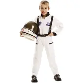 MOM Astronaut Kids Costume Beige 10-12 Years
