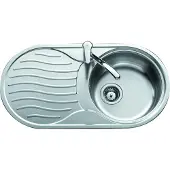 Teka évier Avec égouttoir Dr-80 1c 1e Circular