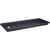 Elho Assiette de Pot de Fleur Elho Noir 54,9 cm - Idéale pour le Jardinage