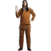 MOM Indian Man Costume Marron XL Enfants