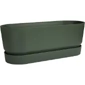 Elho Cache-pot en Plastique Vert Elho de 50 cm