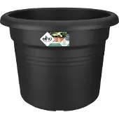 Elho Pot de Plante Elho Noir en Plastique Circulaire Ø 45 cm