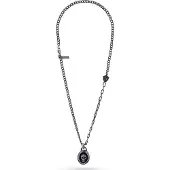 Police Collier - - PEAGN2212112 - Acier inoxydable - Argenté - Homme