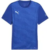 Puma Individual Graphic Short Sleeve T-shirt Bleu S Homme