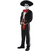 MOM Mexican Man Costume Noir S Enfants
