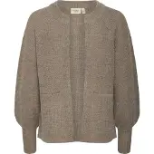 Fransa Cardigan marron chiné