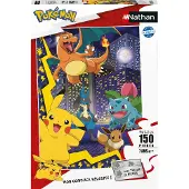 Nathan Puzzle de 150 pièces Pokémon City. Pokémon. Pour les enfants à partir de 7 ans. . 086189
