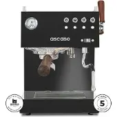 Ascaso Machine expresso Steel Duo Plus Black&Wood – semi-professionnelle