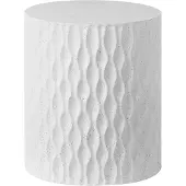 Beliani Table D'appoint Antelao Blanc