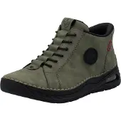 Rieker Bottes à lacets doublées à froid en vert, taille 43