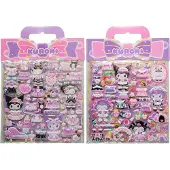Comansi Hello Kitty Kuromi Puffy-sticker Assorted Pink Pink One Size