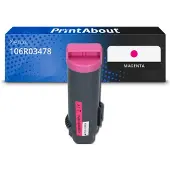 PrintAbout Toner compatible pour Xerox 106R03478 - Magenta
