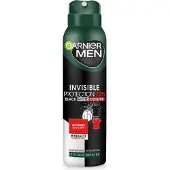 Garnier Men Antiperspirant 72h avec effet longue durée, 150ml - Protection efficace pour les hommes