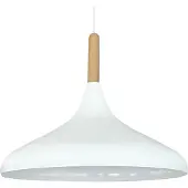 Bamyum Champion Pendelleuchte Holz Weiss (E27)
