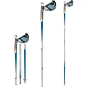 TSL Outdoor - Bâtons de trail - Trail A4 Cork Azur Sht en Aluminium - Taille 110 cm - Bleu