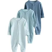 Next Barboteuse / body saphir / azur / bleu pastel