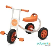 WEPLAY edusante EM5501 Trike Véhicule à pédales pour enfants, 81 x 45 x 61,3 cm, orange/blanc/noir