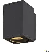 SLV Enola LED Applique murale Square IP65 Anthracite