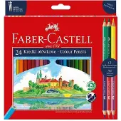 Faber-Castell Wawel Buntstifte 24 Farben + 3 (27x)