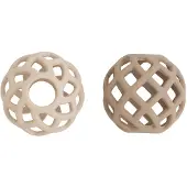 Babys Only Jouet balle clay/warm linen - 2-pack