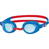 Zoggs Lunettes de natation anti-bu e UV Ripper Junior pour enfants (6-14 ans) Bleu/Rouge