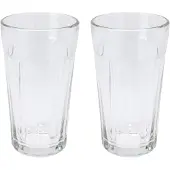 Excellent houseware Trinkglas 350 ml, 2 Stück, Transparent, Glas Typ