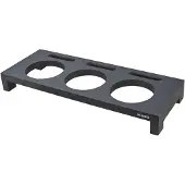 Staub Présentoir 3 mini cocottes - bois noir