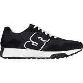 SKECHERS Baskets basses noir / blanc