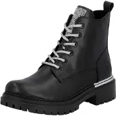 Rieker Veterschoenen Hoog Veterschoenen Hoog - Zwart - Maat 38