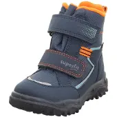 Superfit Bottes de neige 'Husky' bleu marine / bleu clair / orange