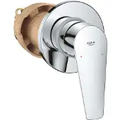 GROHE Mitigeur de douche conique BauEdge21 avec partie surélevée, chrome 29040001