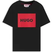 HUGO T-shirt en coton pour enfant à logo