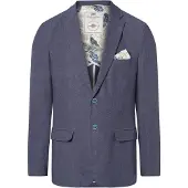 Nils Sundström Veste de costume indigo