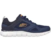 SKECHERS Baskets basses 'Track-Syntac' bleu foncé