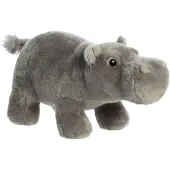 ECO NATION Hippo Teddy Gris Enfants