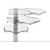 Novus Bac à courrier CopySwinger- format B4 - 3 ou 5 bacs au choix - support anthracite
