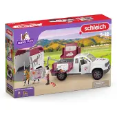 Schleich Horse Club - Mobile Vétérinaire av. Remorque - 42704 - - - UneTaille - Jouets