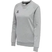 Hummel Sweat de sport gris / noir / blanc