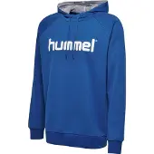 Hummel Sweat de sport bleu / blanc