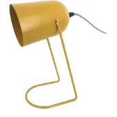 Leitmotiv - Lampe de table Enchant - Jaune ocre - Lampe de table 30 x 18 cm - Lampe de chevet, salon, chambre à coucher