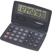 Casio Sl-210te (Fonctionnement sur piles, Panneau solaire)
