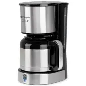 Orbegozo CG 5020, Cafetière goutte à goutte, café moulu, 800 W, noir, acier inoxydable