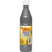 Jovi Tempera, peinture liquide pour affiches, flacon de 500 ml, argenté (500 ml)