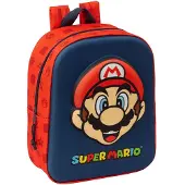 Super Mario Sac à dos Super Mario Bros 3D 27 cm