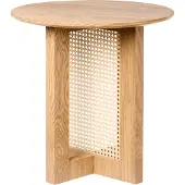 Beliani Table D'appoint Karlo Marron Clair