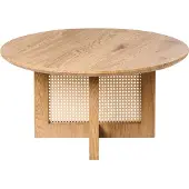 Beliani Table D'appoint Karlo Marron Clair