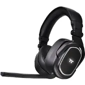 Thermaltake Casque de jeu sans fil ARGENT H5 RGB de